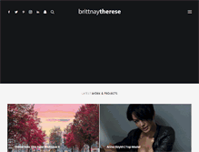 Tablet Screenshot of brittnaytherese.com